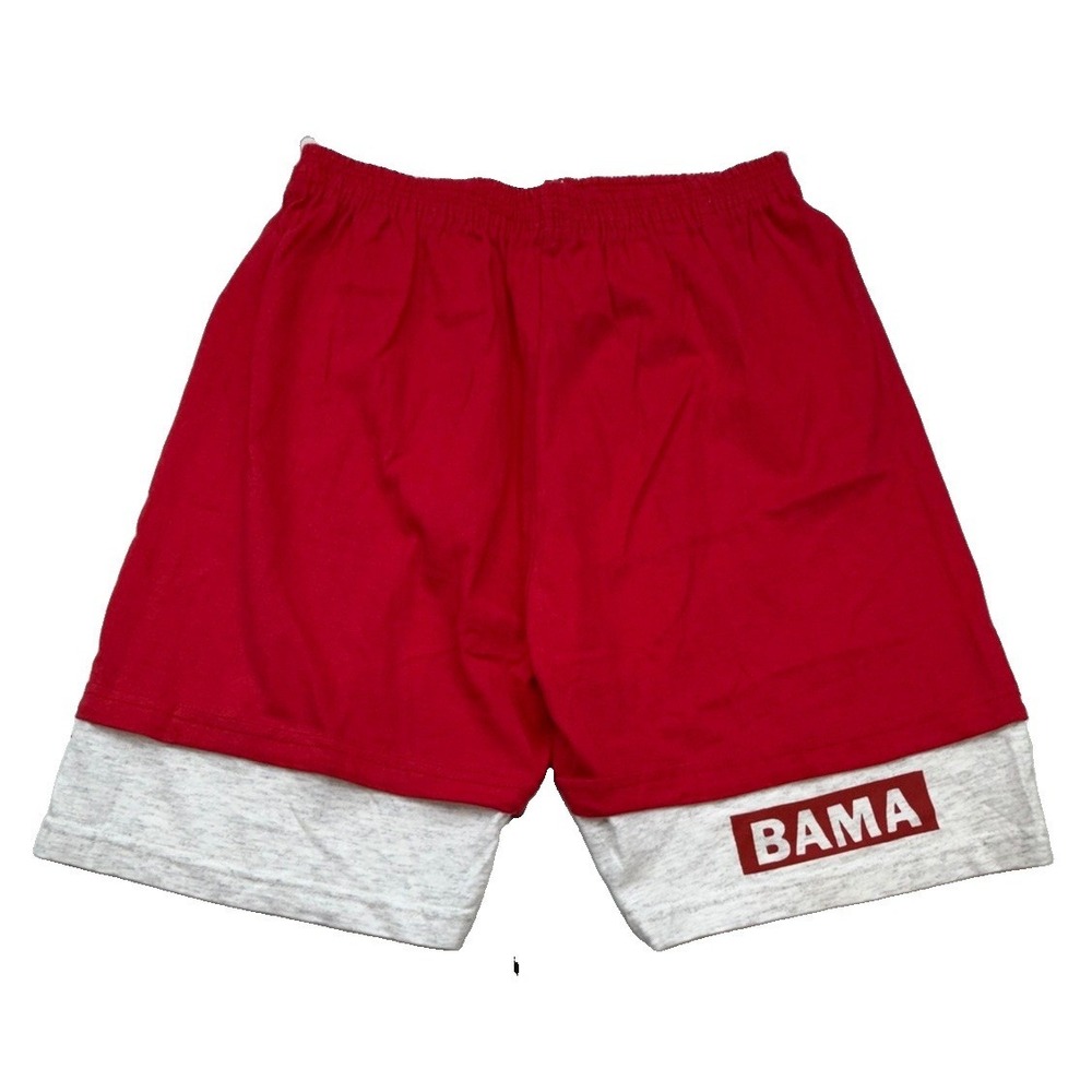 Vintage Red Oak University of Alabama Crimson Tide Gym Shorts XL Made In USA
